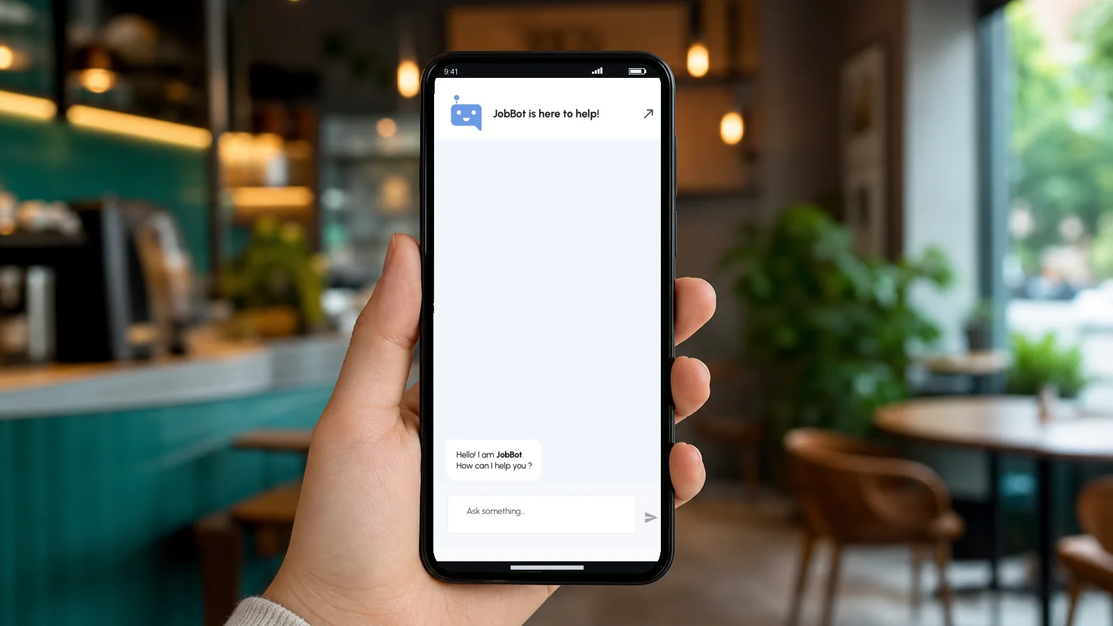 If something goes wrong app screen
