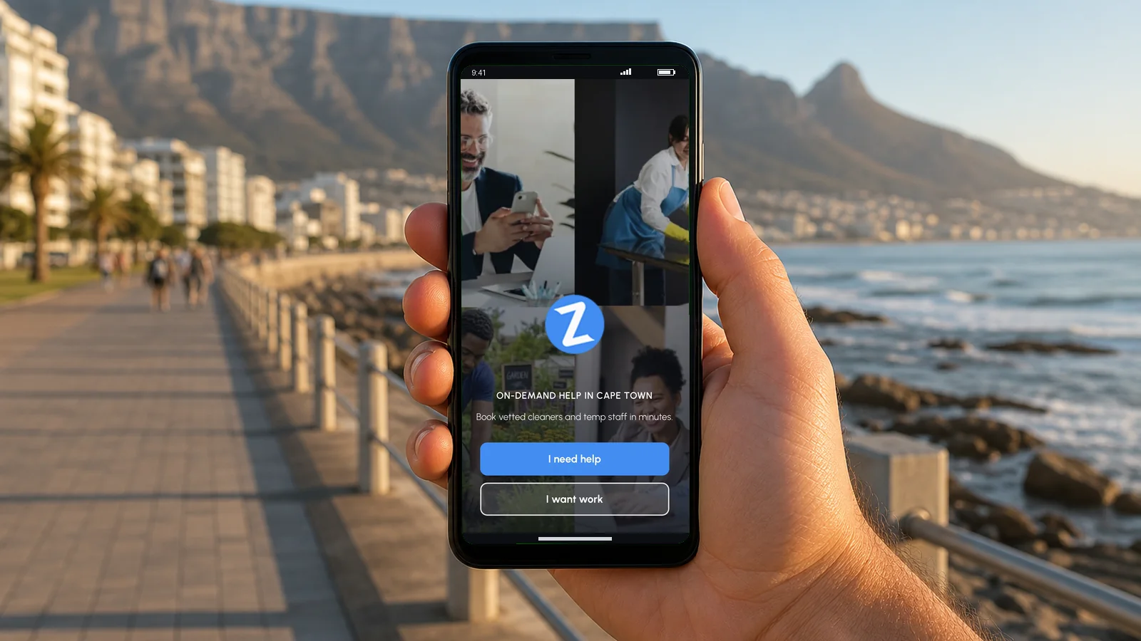 Quick tour app screen