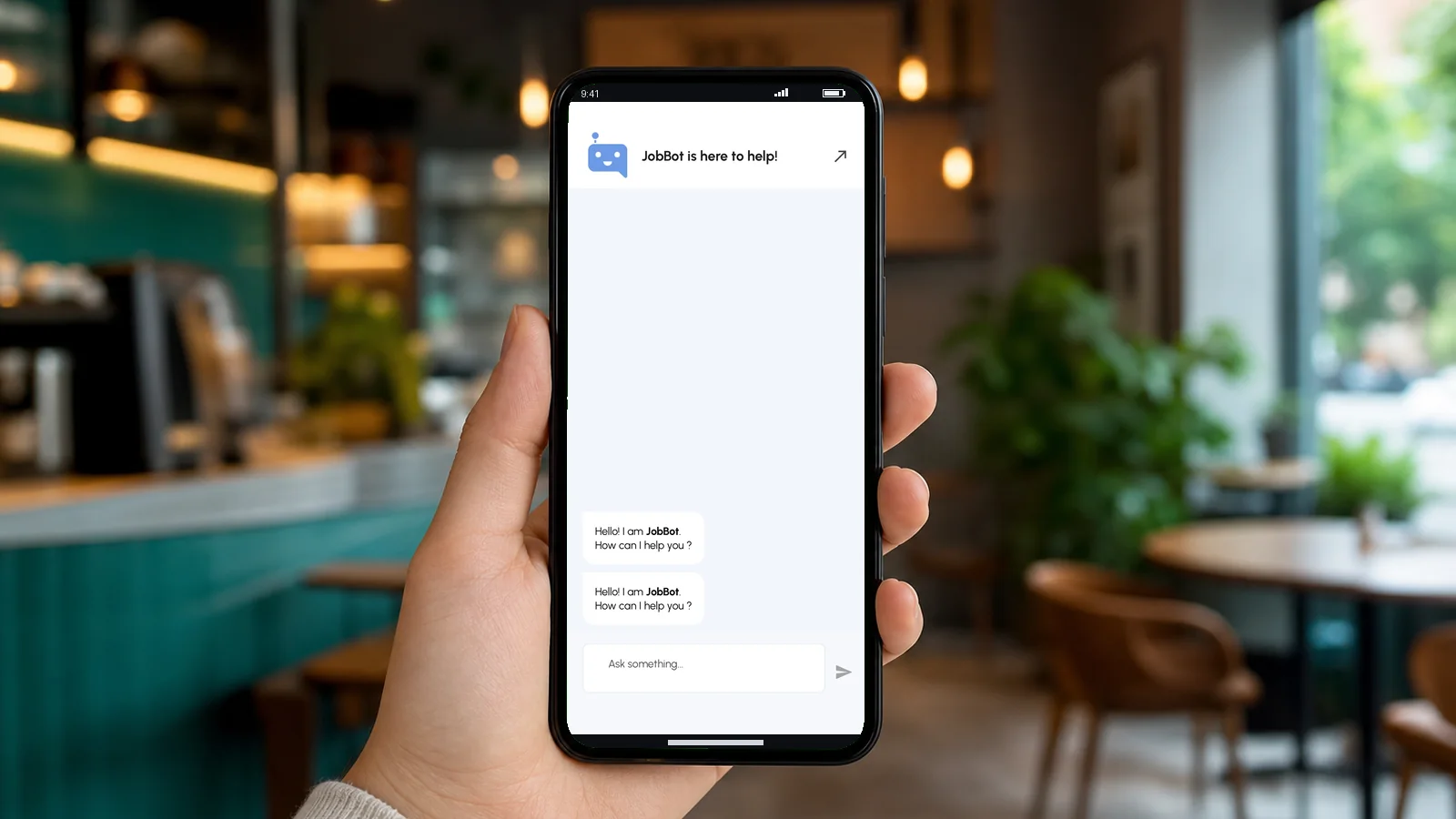 If something goes wrong app screen